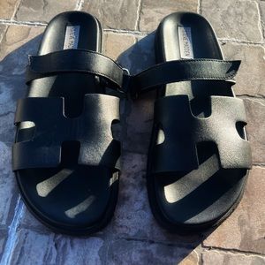 Steve Madden MAYVEN BLACK LEATHER